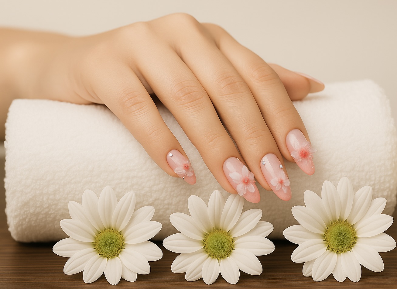 french nails inverted